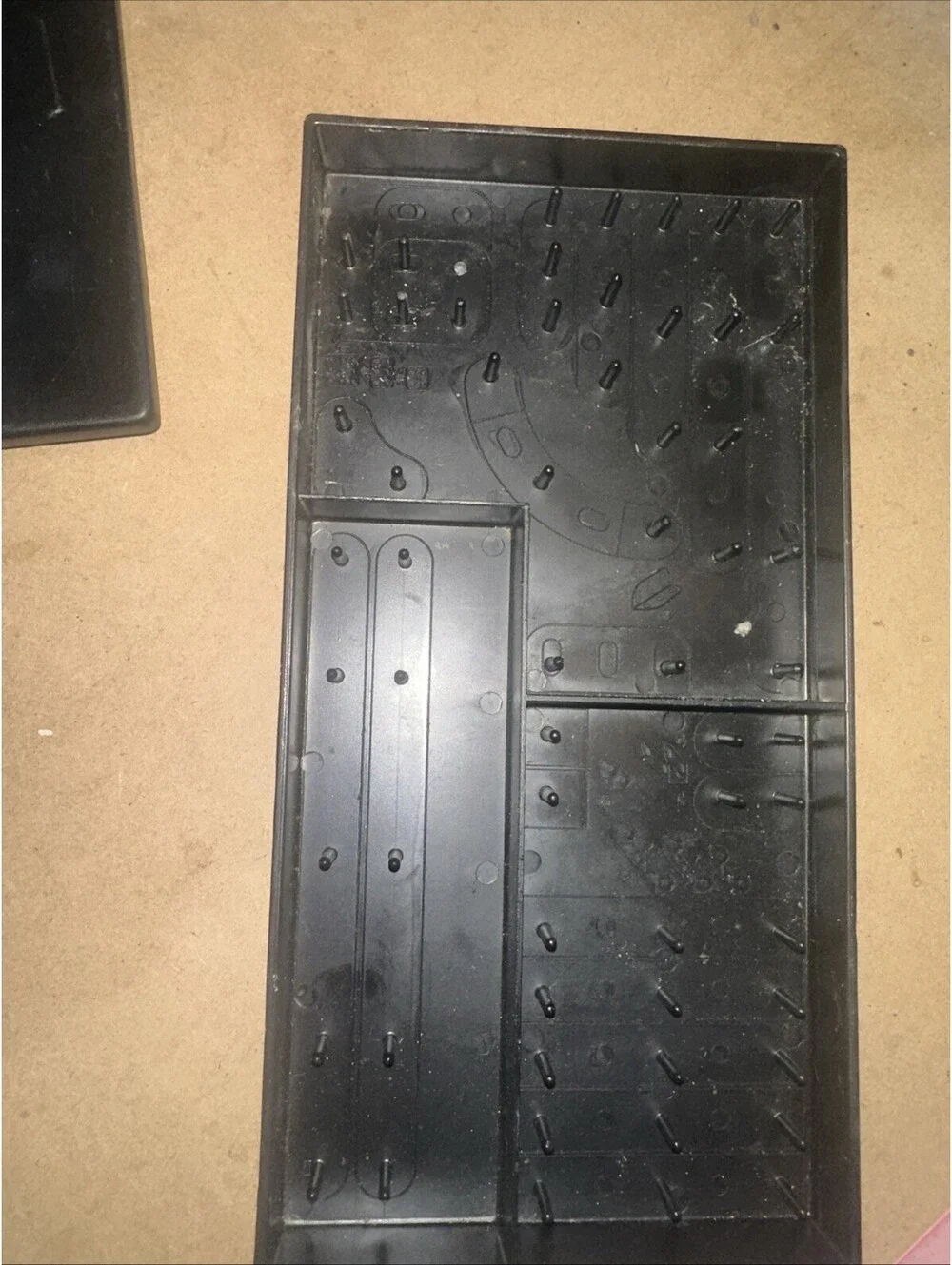 Vintage Eric Remco Steel Tec Black Construction System Case Box Free Shipping
